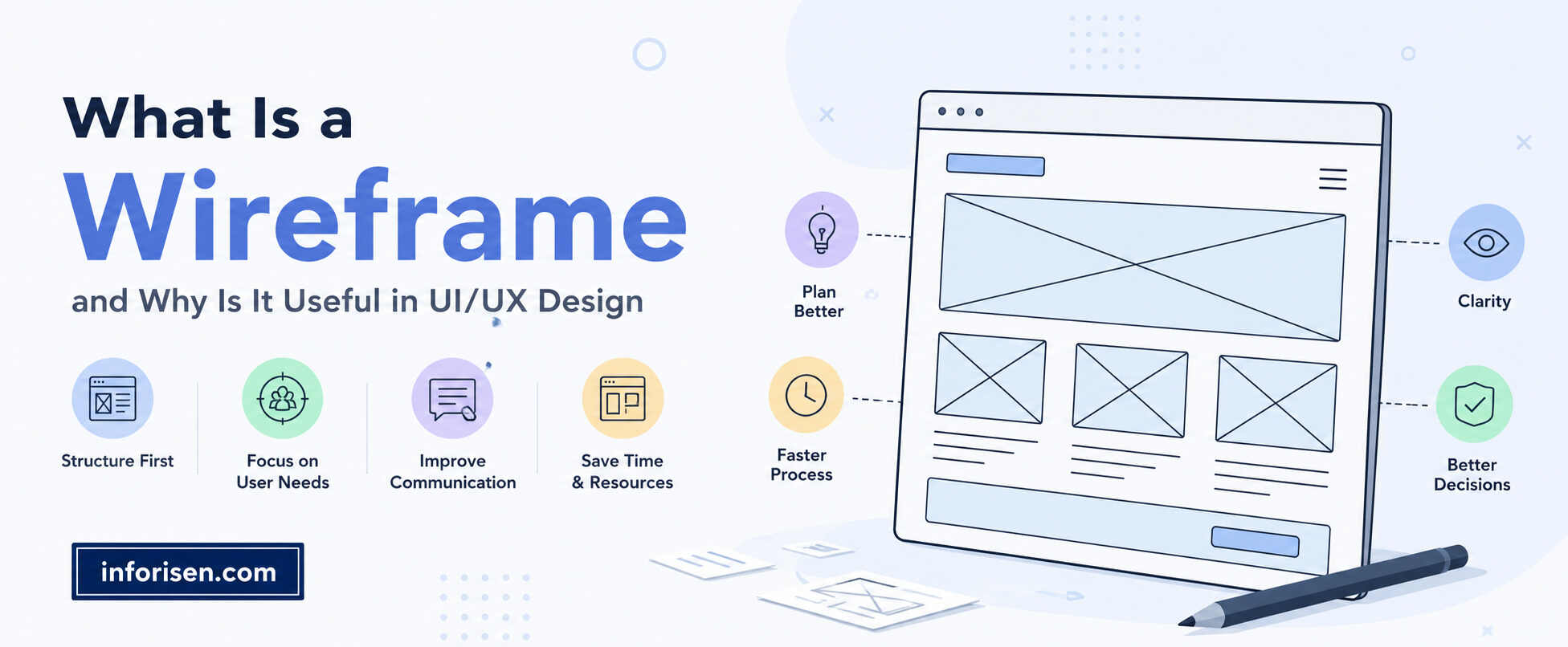 What Is a Wireframe and Why Is It Useful in UI/UX Design? | Inforisen