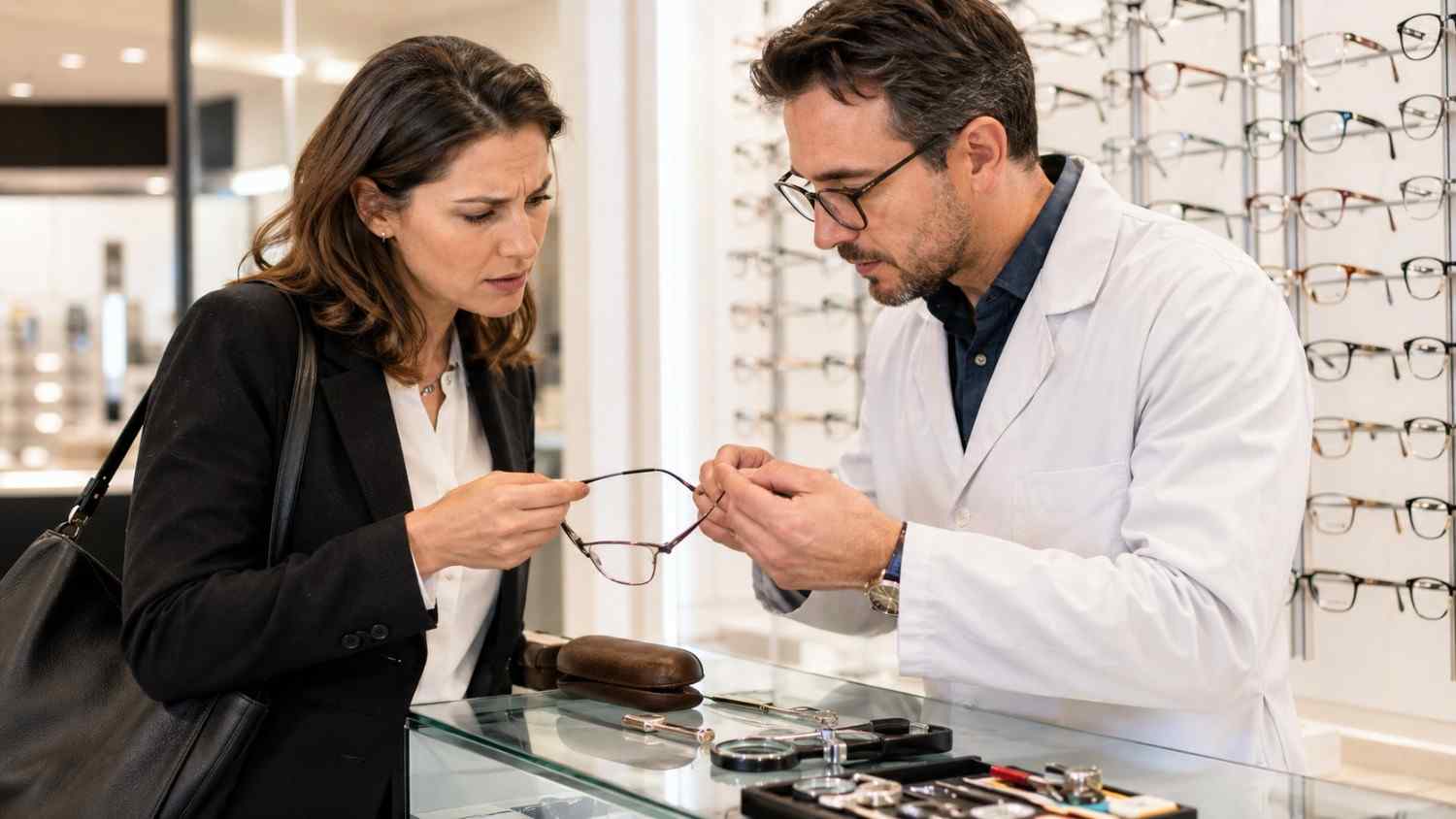Fast Frame Repair | Broken & Emergency Eyeglasses Repair in Burbank, Glendale | Express Kitchquip