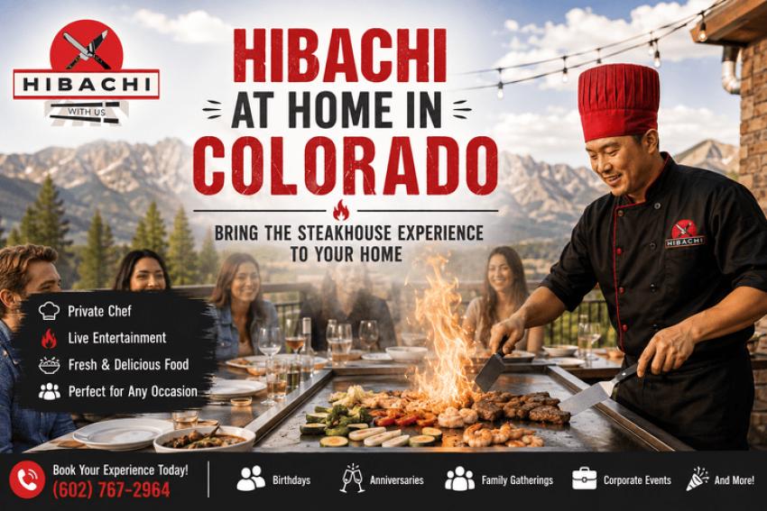 Hibachi at Home in Colorado: Bring the Ultimate Japanese Steakhouse Experience to Your Door - Ani Articles