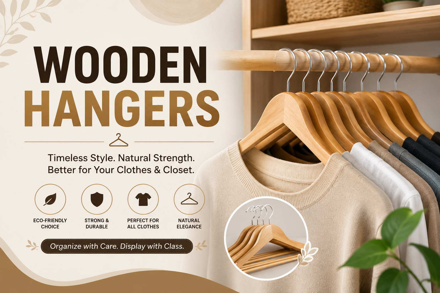 How Wooden Hangers Can Transform Your Wardrobe – Welcome to Hangers World 