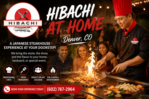Hibachi at Home Denver, CO: Bring the Japanese Steakhouse Experience to Your Door - Smart SEO Article