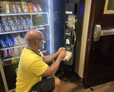 Vending Machine Credit Card Reader Install & Repair | VA Beach & Suffolk | Neralc Vending Services