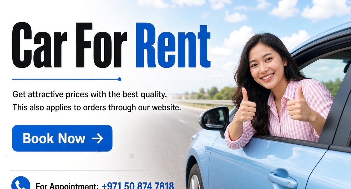 Rent a Car in Sharjah – Convenient and Reliable Car Rental Services by Orient Transport