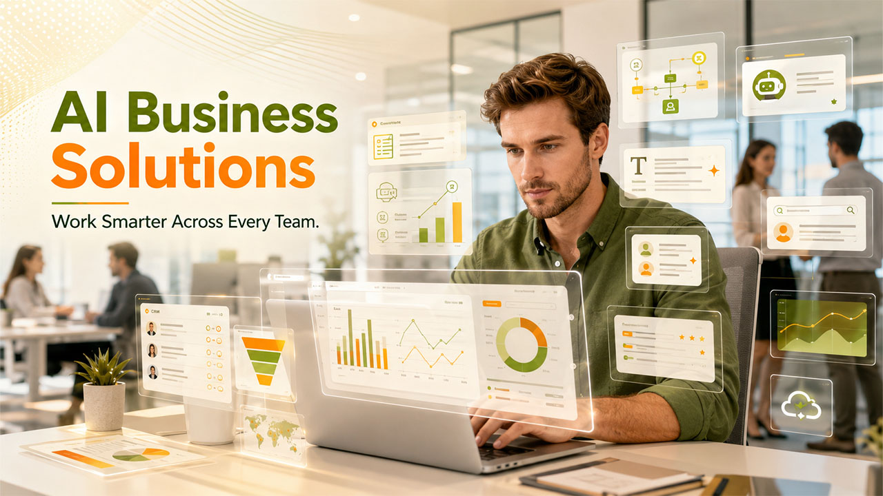 Top 6 AI Business Solutions for Every Type of Businesses in 2026
