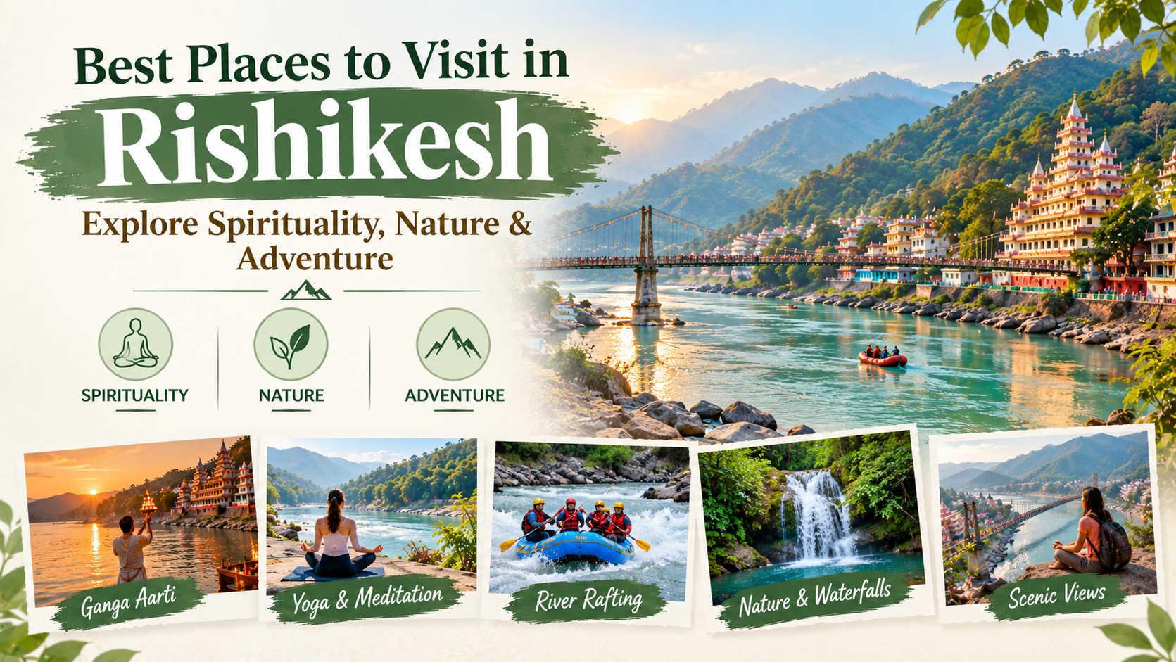 Best Places to Visit in Rishikesh: Explore Spiritualit