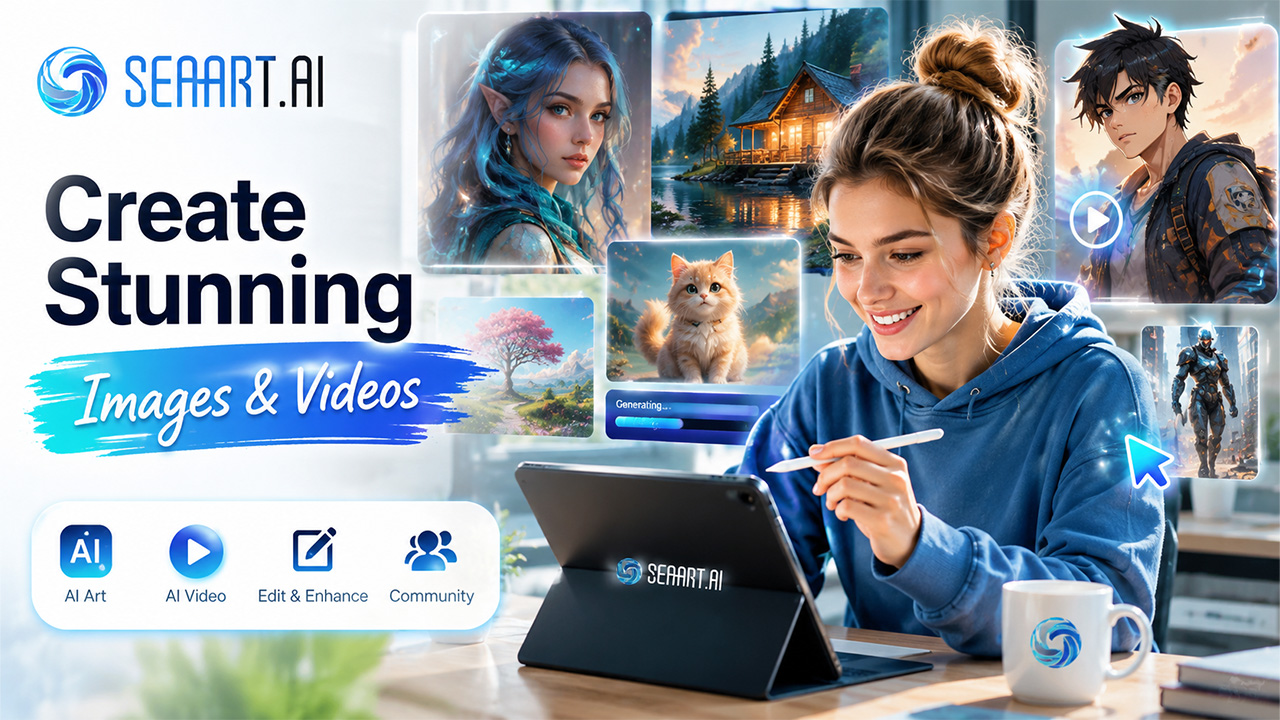 SeaArt AI: Features, Pros, Cons & How It Works