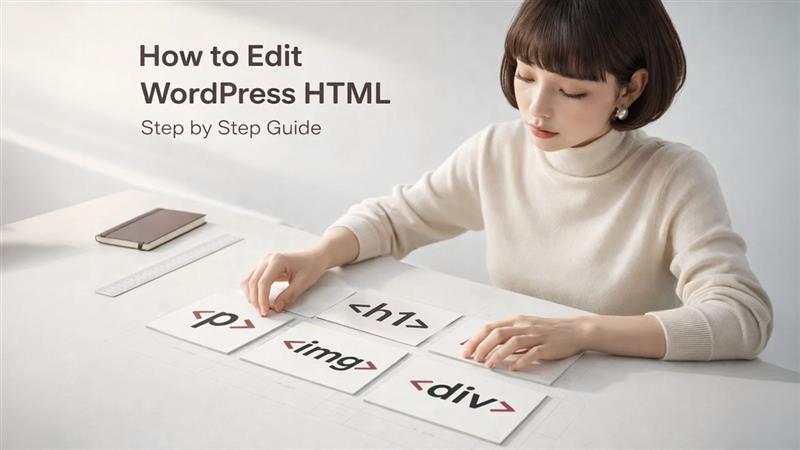 How to Edit WordPress HTML - Step-by-Step Guide | WP-1Click