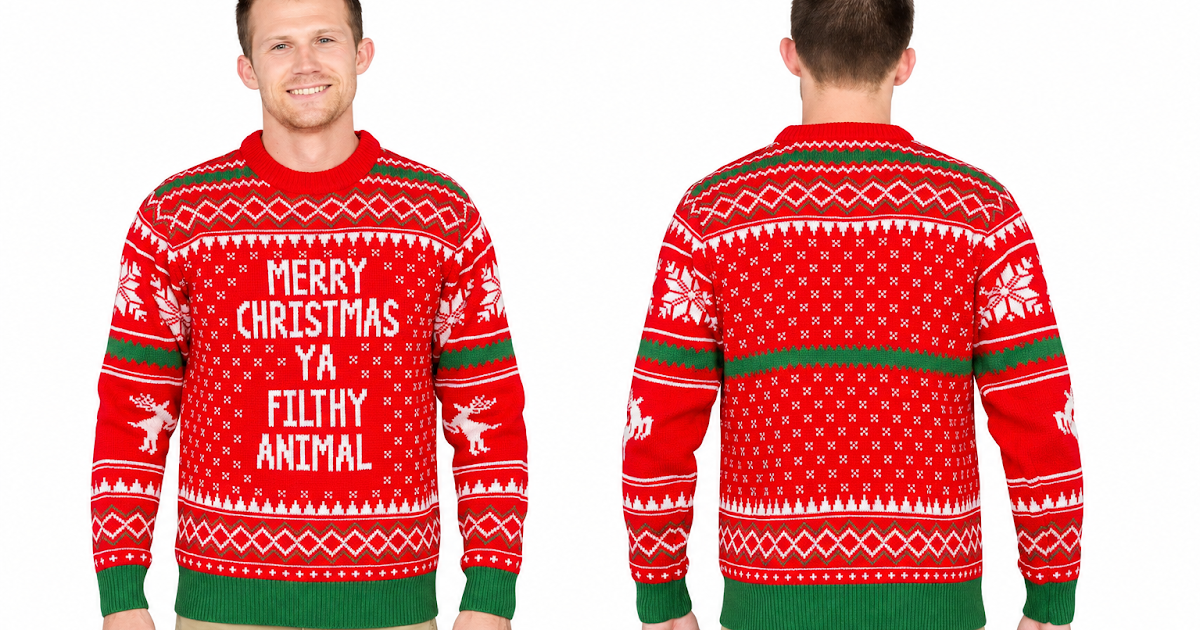 Men's Christmas Sweater Styles for a Fun and Festive Holiday